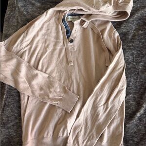 Hawker Rye Men's Light Pink Hooded Pullover